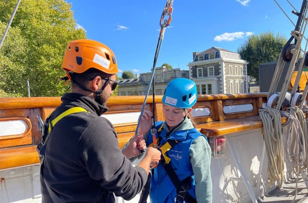 Cutty Sark Rig Climb London