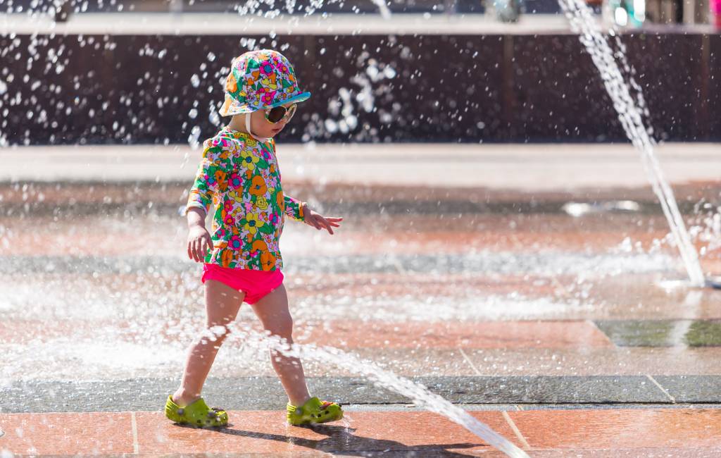 Splash parks in London