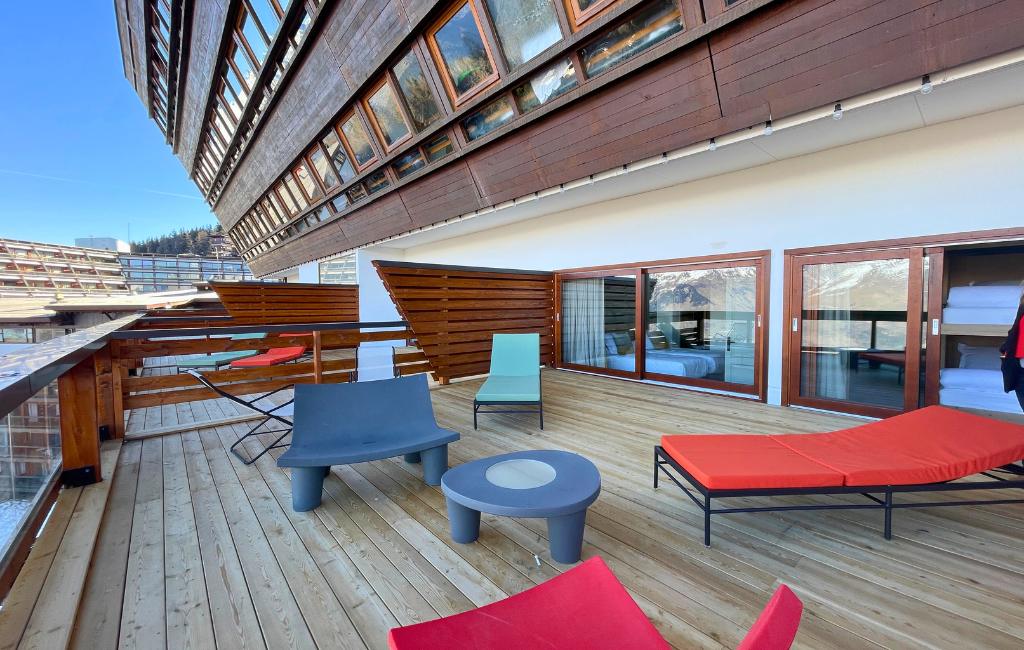 family ski holiday to les arcs