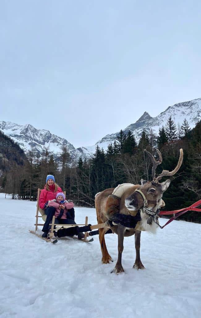 family ski holiday to les arcs