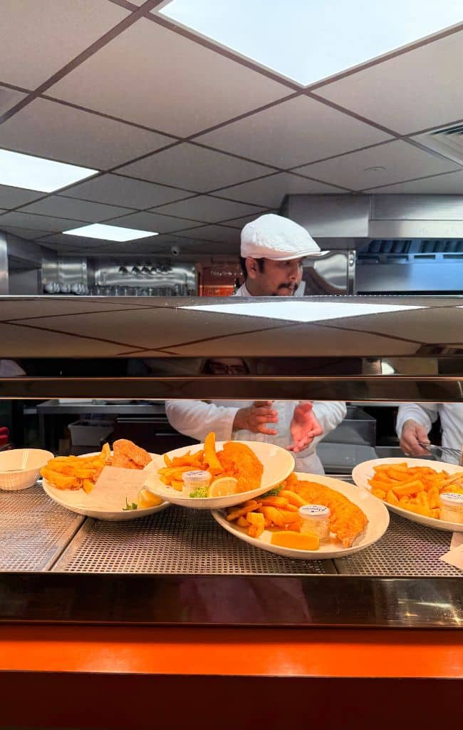 Poppies fish and chips London