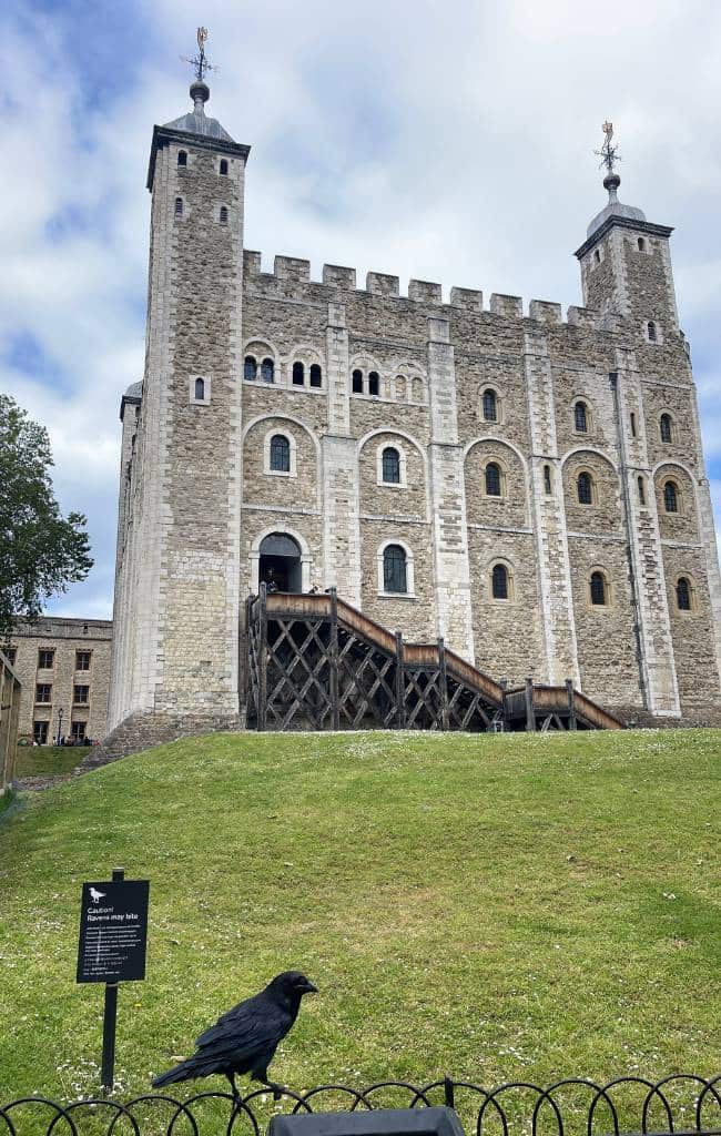 Tower of London with kids