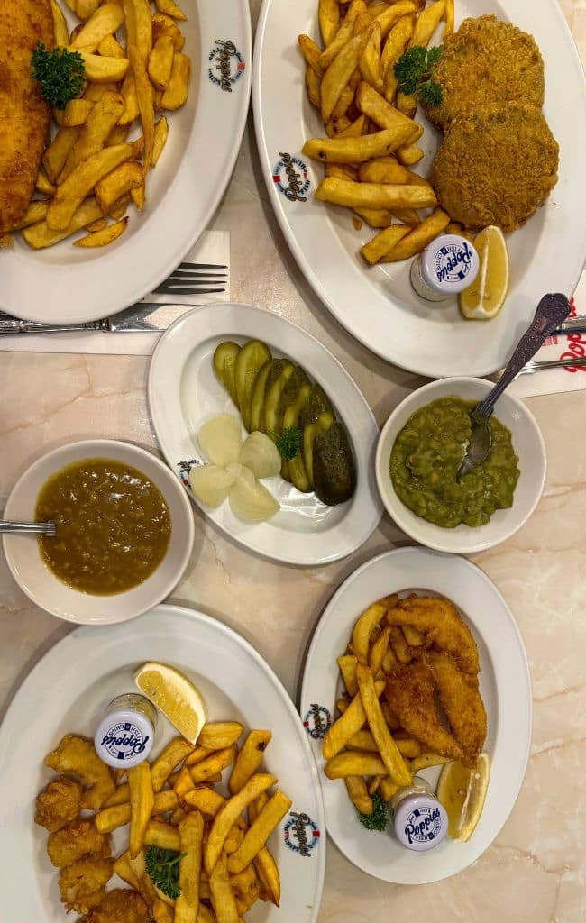Poppies fish and chips London