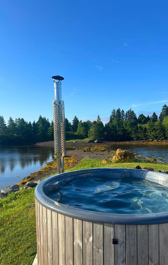 Yurts in the vineyard