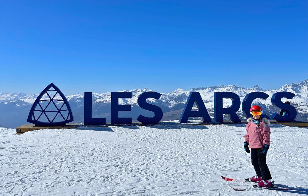 family ski holiday to les arcs