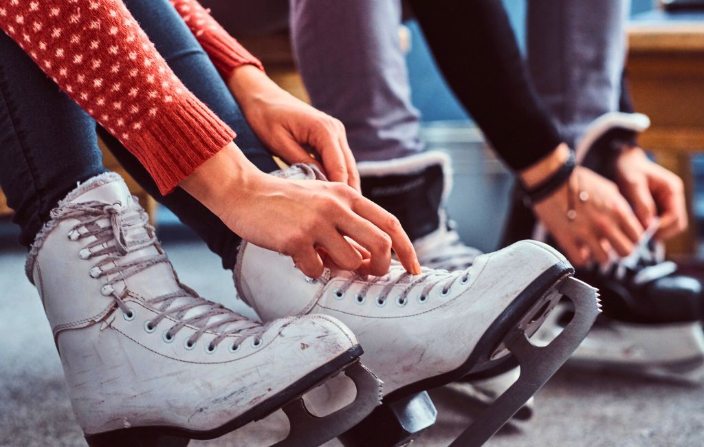 Where to go ice skating in London at Christmas Deposit Photos