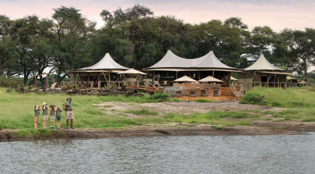 Africa safari with kids