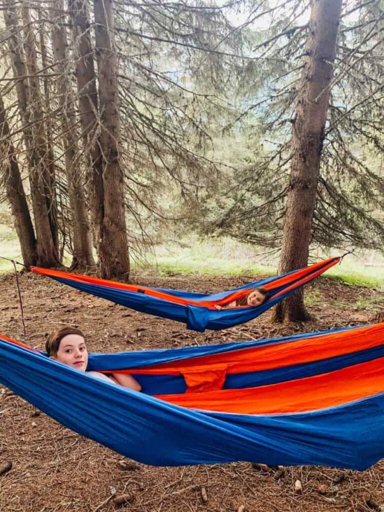 Wild camping in the French Alps