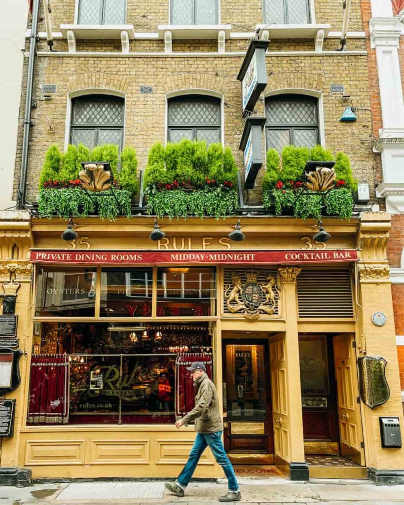 restaurants near the Lyceum Theatre London