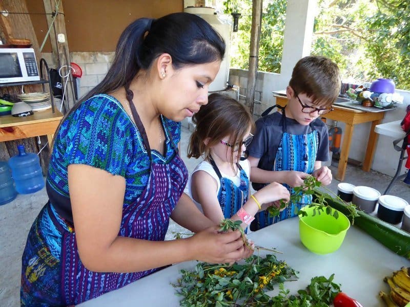Cooking class Lake Atitlan