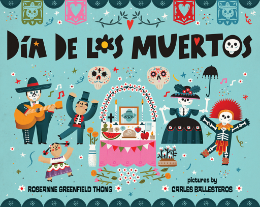 Día de Los Muertos by Roseanne Greenfield Thong