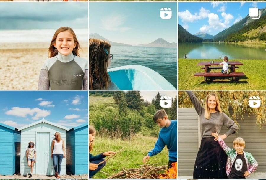 Family travel bloggers on INstagram