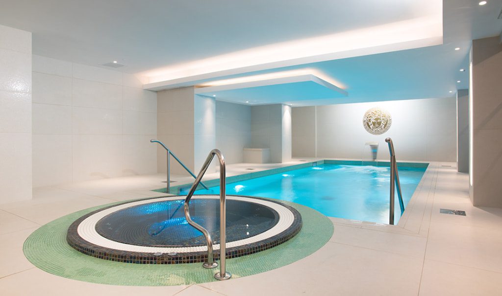 Family friendly hotels in London with a swimming pool