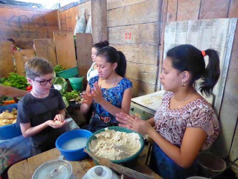 Cooking class Lake Atitlan 