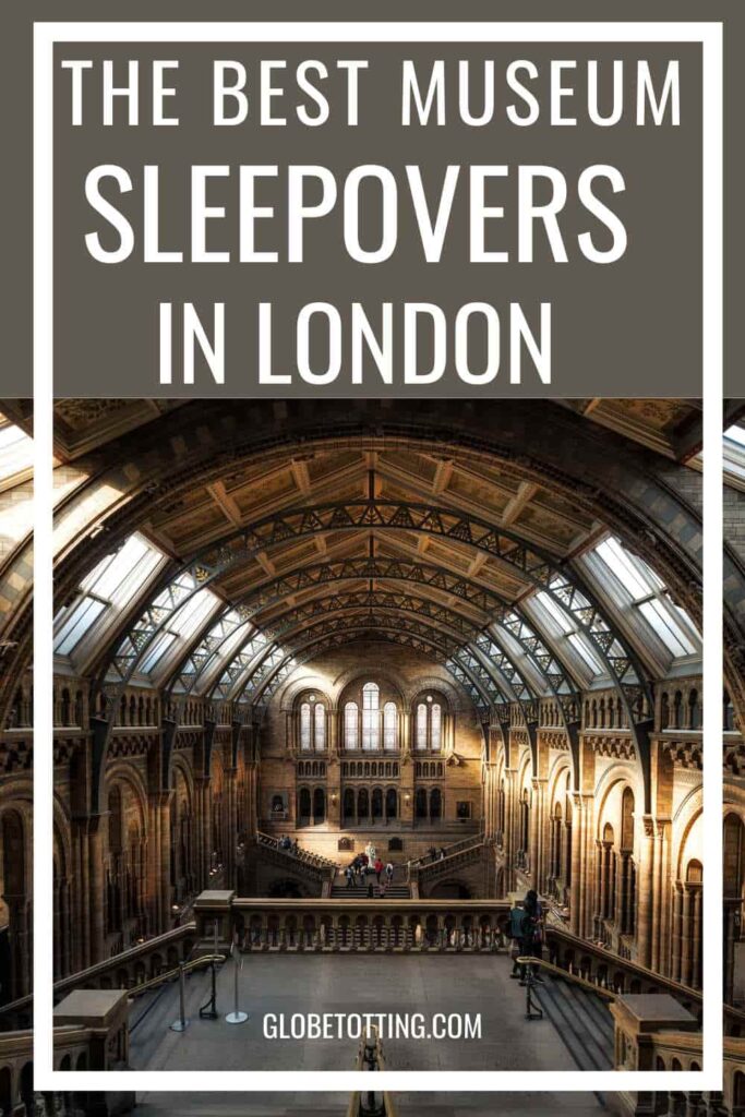 best museum sleepovers in London