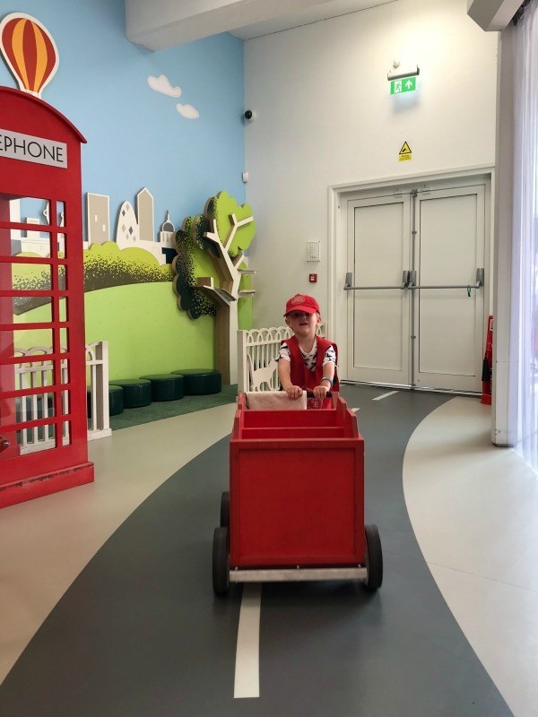 Postal museum in Kings Cross 