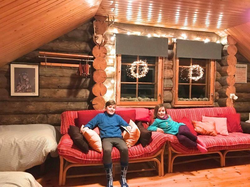 Yllashilla family accommodation in Finland